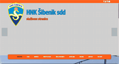 Desktop Screenshot of hnk-sibenik.hr